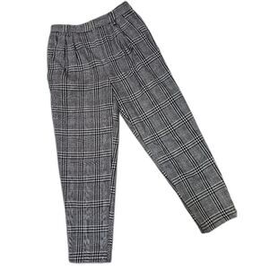 Forever 21 Pleated Houndstooth Trouser Pant Black and White Size 26 Clueless